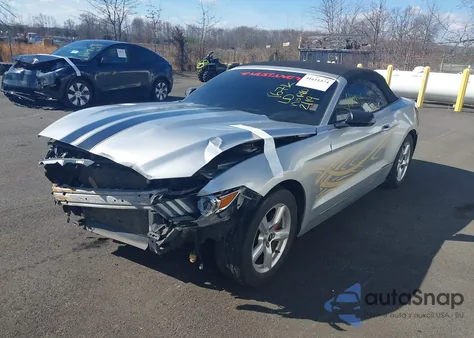 2015 Ford Mustang V6 from USA, damaged, VIN 1FATP8EM8F5356202
